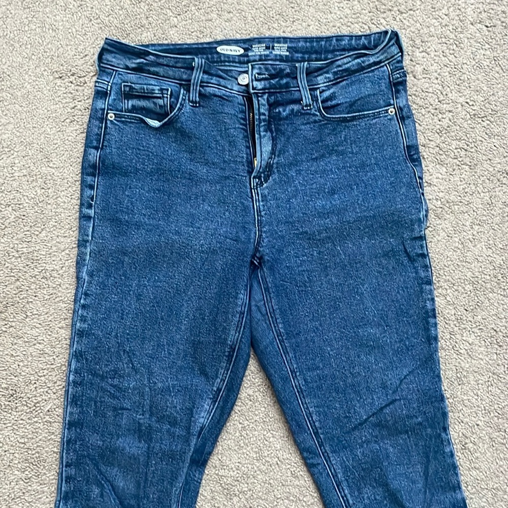 Old Navy Rockstar super skinny high rise jeans